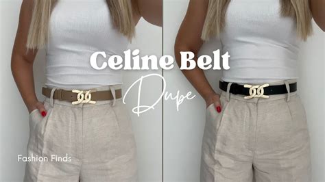 dupe celine belt|celine triomphe belt dupe.